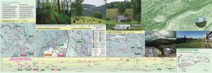 2016 Cumberland Gap trail map, legend and trail elevation