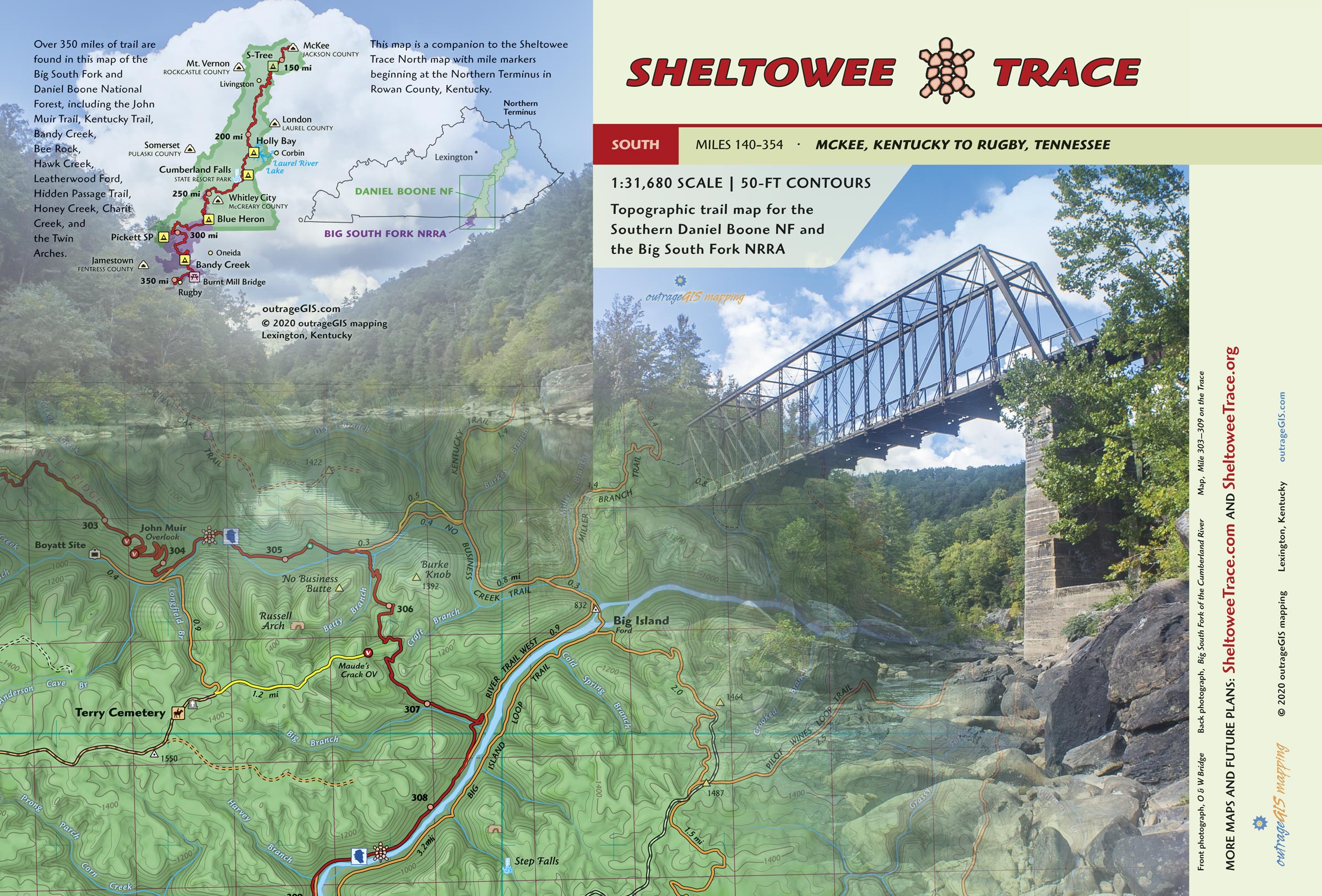 Big South Fork Horse Trail Map | lupon.gov.ph