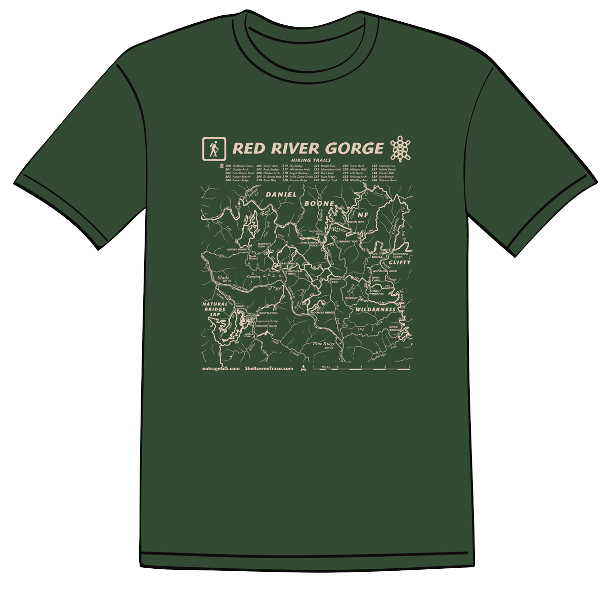 red river gorge t shirt