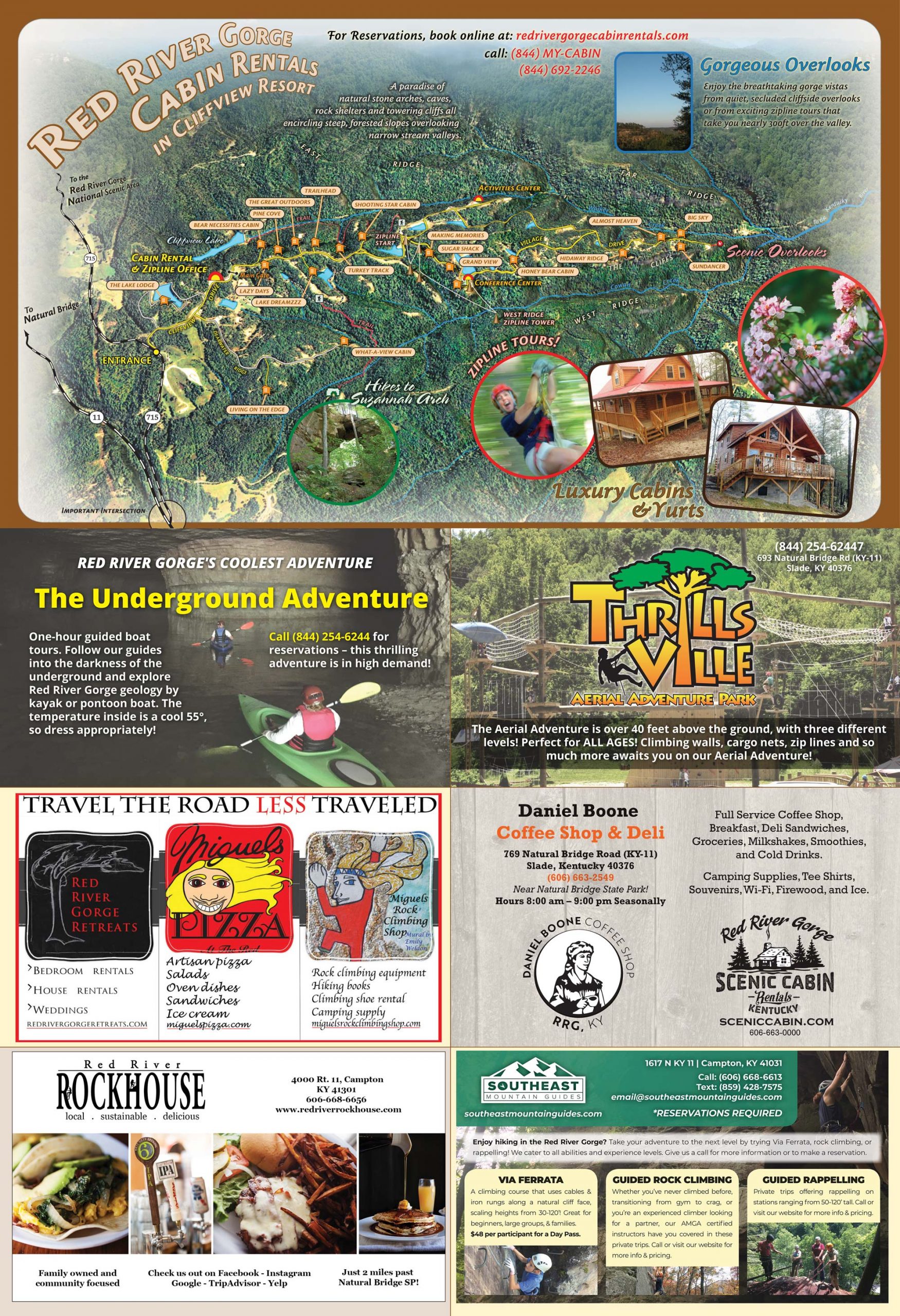Red River Backpacking Map