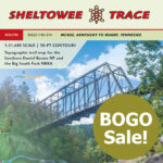 Sheltowee Trace South Trail Map (Includes Big South Fork)