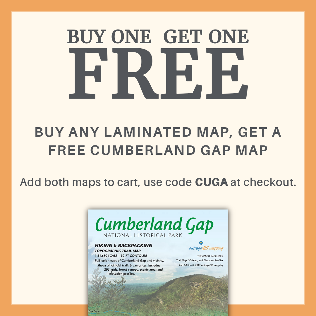 Red River Gorge Backpacking Map - Image 9