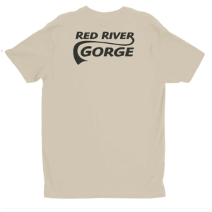 Red River Gorge Trail Map Tee - Image 3